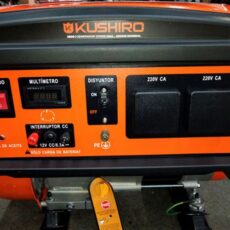 GENERADOR KUSHIRO 2000W 4 TIEMPOS ARRANQUE MANUAL KG2500