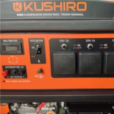 GENERADOR KUSHIRO 7500W  4 TIEMPOS  457CC 8300