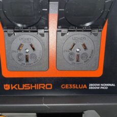 GENERADOR KUSHIRO 2800W 4 TIEMPOS ARRANQUE MANUAL GE35LUA