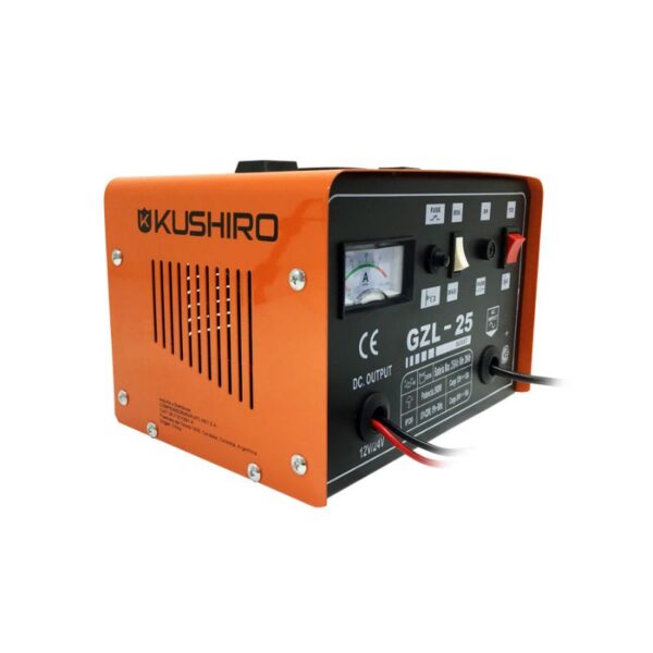 CARGADOR BATERIAS KUSHIRO 25 AMP GZL25 - Imagen 2