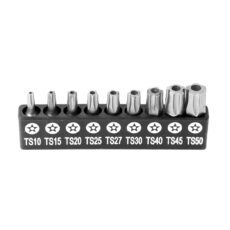 KIT DE PUNTAS TORX PARA ATORNILLADOR BAROVO PTK-TX9P