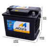 BATERIA 12V 70A MOURA M26AD - Imagen 3