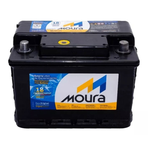 BATERIA 12V 55A MOURA M20GD ESTANDAR
